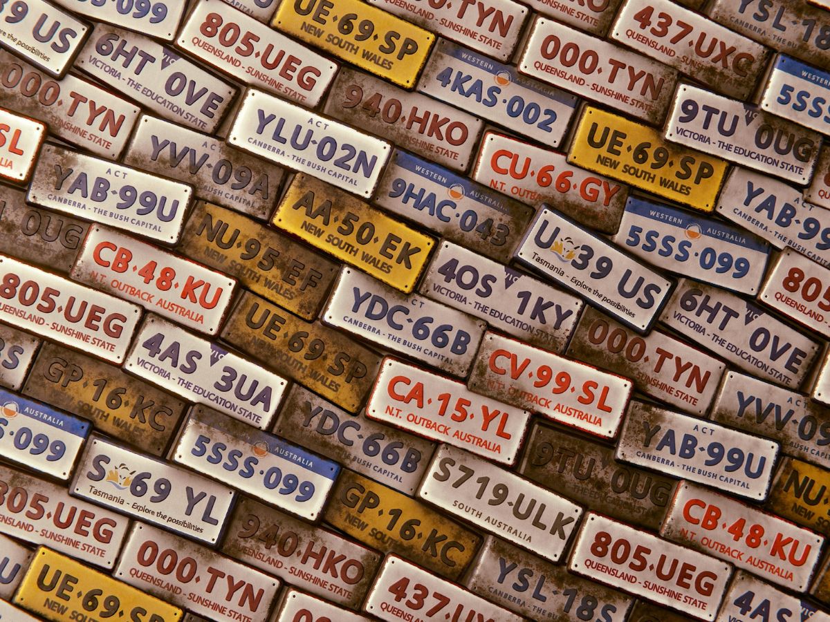 License Plate Game