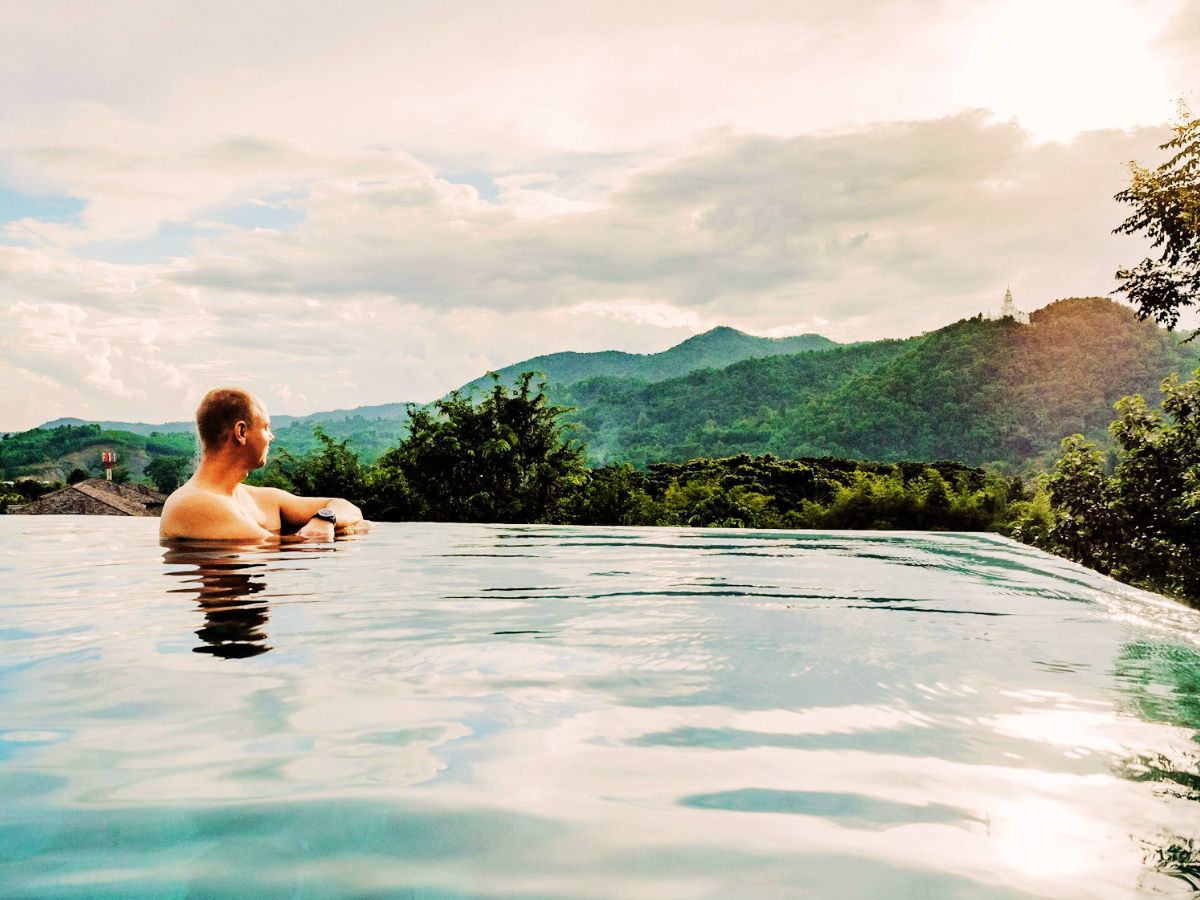 Relax by the pool
