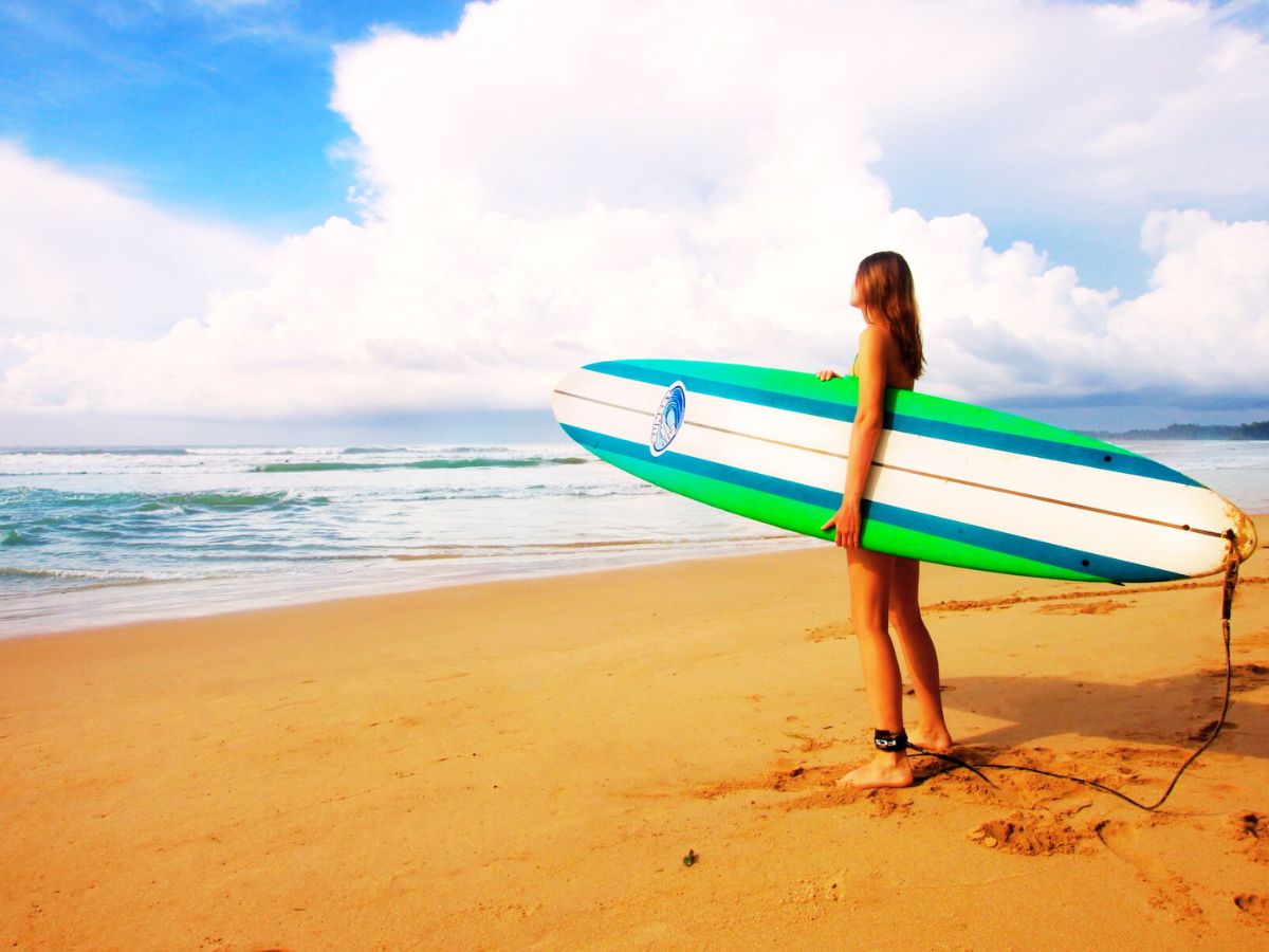 Try surfing in Bali